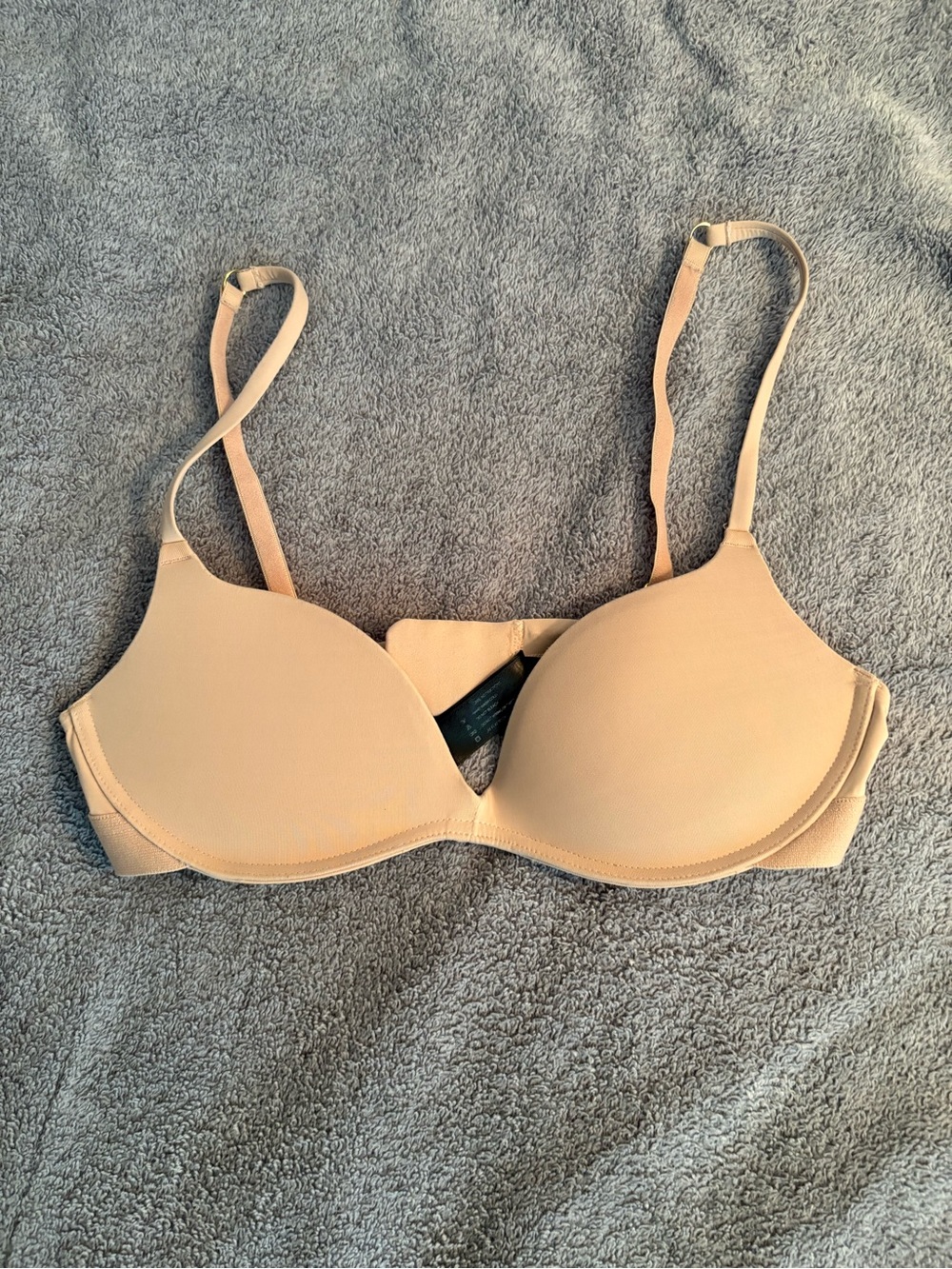 Pepper Brand Bra Beige/Tan 34A Wireless Padded